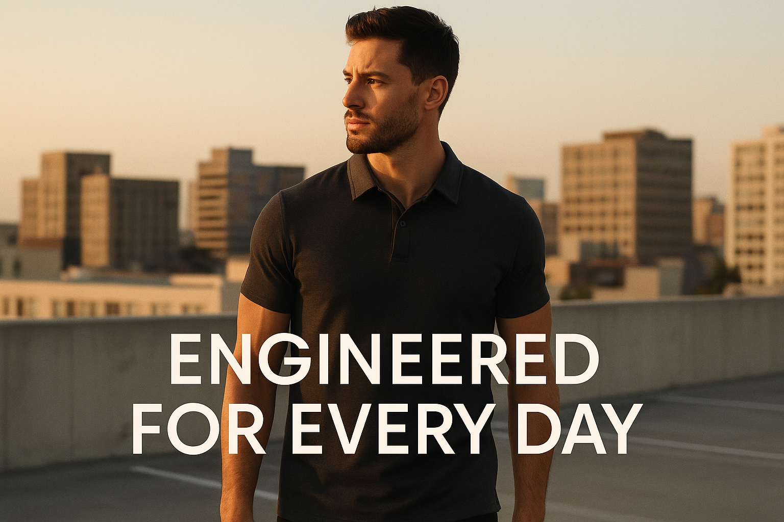 Cuts Clothing premium menswear ad — feed